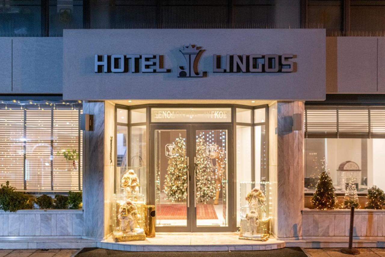Lingos Hotel Florina Buitenkant foto